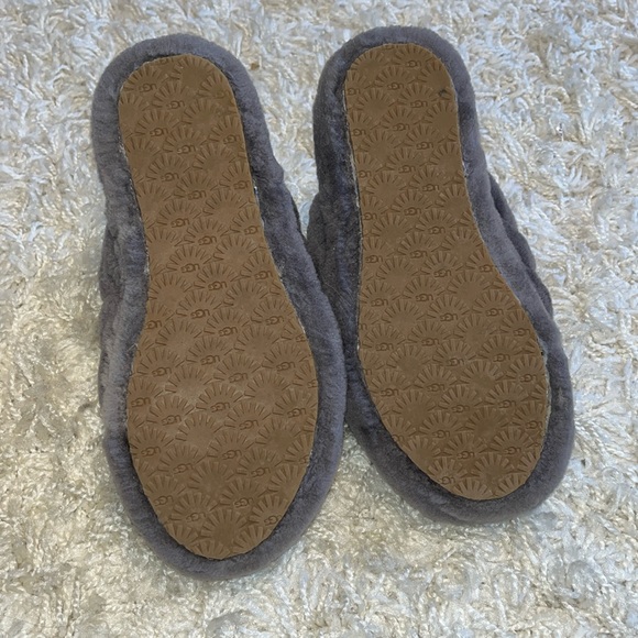 Gray/Purple with Gold detail Fluff Yeah UGGs. - Picture 6 of 6